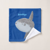 Seesaibling mola niedlicher Cartoon Badhandtuch Set (Waschlappen)