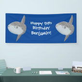 Seesaibling mola niedlicher Cartoon Banner (Messe)