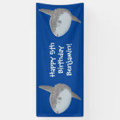 Seesaibling mola niedlicher Cartoon Banner (Vertikal)