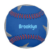 Seesaibling mola niedlicher Cartoon Baseball (Rückseite)