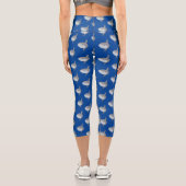 Seesaibling mola niedlicher Cartoon Capri Leggings (Rückseite)