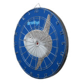 Seesaibling mola niedlicher Cartoon Dartscheibe (Vorderseite rechts)