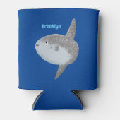 Seesaibling mola niedlicher Cartoon Dosenkühler (Vorderseite)