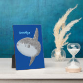 Seesaibling mola niedlicher Cartoon Fotoplatte (Seite)