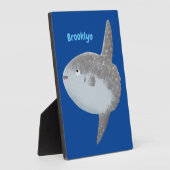 Seesaibling mola niedlicher Cartoon Fotoplatte (Seite)