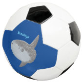 Seesaibling mola niedlicher Cartoon Fußball (Dreiviertel)