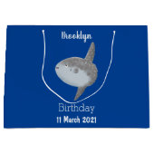 Seesaibling mola niedlicher Cartoon Große Geschenktüte (Vorderseite)