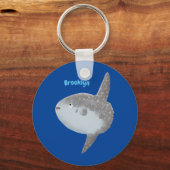 Seesaibling mola niedlicher Cartoon Schlüsselanhänger (Vorderseite)