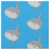 Seesaibling mola niedlicher Cartoon Stoff (Nahaufnahme)