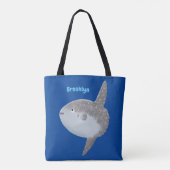Seesaibling mola niedlicher Cartoon Tasche (Rückseite)