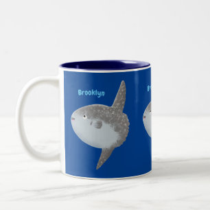 Seesaibling mola niedlicher Cartoon Zweifarbige Tasse