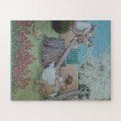 Seesaw Margery Daw nursery rhyme Puzzle (Horizontal)