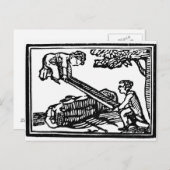 Seesaw Postkarte (Vorne/Hinten)