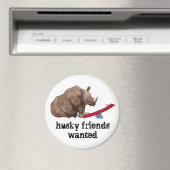 Seesaw Rhino Magnet (In Situ (Geschirrspüler))