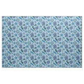 Seeschatten des blauen Musters Stoff (Fat Quarter (45,7 x 55,9 cm))
