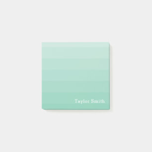 Seeschaum-Abstufungens-Streifen jugendlich Post-it Klebezettel