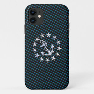 Seeschaum-Chrom-Yacht-Flaggen-Automobilgrill-Druck Case-Mate iPhone Hülle