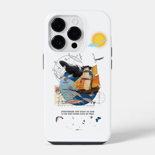 Seeschiff iPhone Hülle (Rückseite)