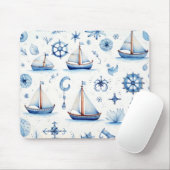 Seeschiff Mousepad (Mit Mouse)