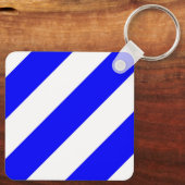 Seeschiffahrtsalphabet Nummer 6 Schlüsselanhänger (Rückseite)