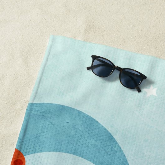 Seeschiffahrtsmonster Strandtuch (Beispiel)