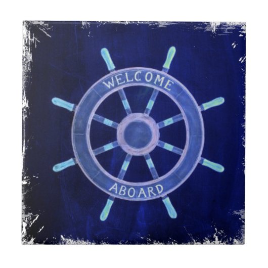 Seeschiffahrtsschiff Fliese (Vorderseite)