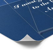 Seeschiffe und Himmelschiff-Poster Poster (Ecke)