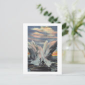 Seeschifffahrt Aussetzen der Depth Charge Postkarte (Stehend Vorderseite)