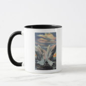 Seeschifffahrt Aussetzen der Depth Charge Tasse (Links)