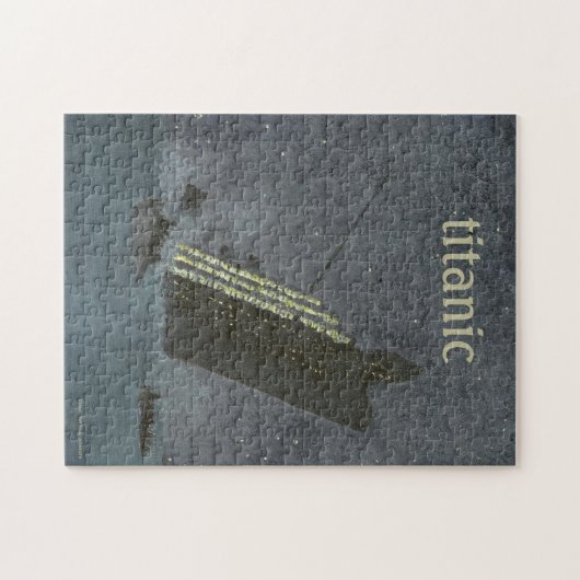 Seeschifffahrt Desaster Titanic Shipwreck Puzzle (Horizontal)