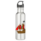 Seeschifffahrt Edelstahlflasche (Vorderseite)