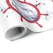 Seeschifffahrt Geschenkpapier (Rolleneckpunkt)
