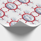 Seeschifffahrt Geschenkpapier (Ecke)