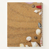 Seeschifffahrt im tropischen Meer - Sommerurlaub a Notizblock (Rückseite)