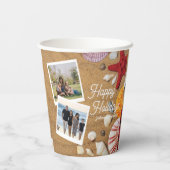 Seeschifffahrt im tropischen Meer - Sommerurlaub a Pappbecher (Rückseite)