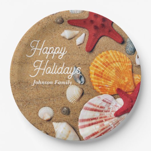 Seeschifffahrt im tropischen Meer - Sommerurlaub a Pappteller (Vorderseite)