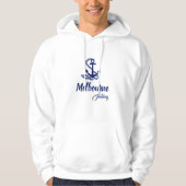 Seeschifffahrt in Melbourne Hoodie (Vorderseite)
