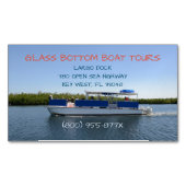 Seeschifffahrt Magnetische Visitenkarte (Vorderseite)