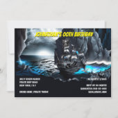 Seeschifffahrt Mondlichtgebirge Einladung (Vorderseite)