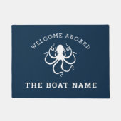 Seeschifffahrt nach blau fußmatte (Vorderseite)