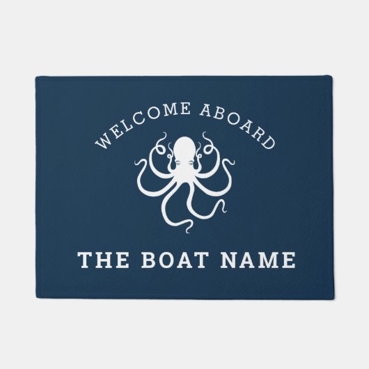 Seeschifffahrt nach blau fußmatte (Vorderseite)