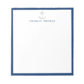 Seeschifffahrt personalisiert Stationery Notizblock (Vorderseite)