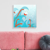 Seeschifffahrts-Seeungeheuer Leinwanddruck (Insitu (Wohnzimmer))