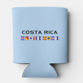 Seeschifffahrtsflaggen von Costa Rica Dosenkühler (Rückseite)