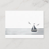 Seeschifffahrtskarte Visitenkarte (Rückseite)