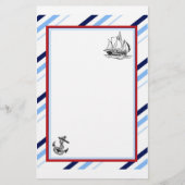 Seeschiffs-u. Anker-Briefpapier Briefpapier (Vorderseite)