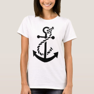Seeschiffsmarine-Marineanker T-Shirt