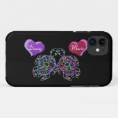 Seeschildkröte-Liebe-Lied Case-Mate iPhone Hülle (Rückseite (Horizontal))