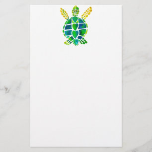 Seeschildkröte-Liebe-Sammlung Briefpapier