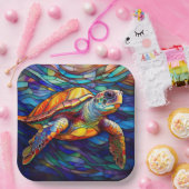 Seeschildkröte Pappteller (Party)